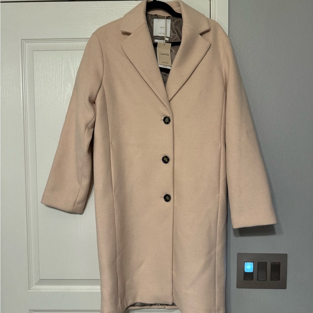 Mango Classic Tan Trench Coat
